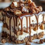 Decadent Butterfinger Caramel Crunch Bars 