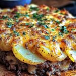 Garlic Steak Bites and Eggs with Shredded Hash Browns 