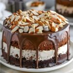 Luxurious Chocolate Caramel Pecan Cake